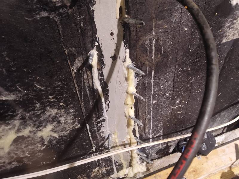 Fissure fondation Trois-Rivières Shawinigan