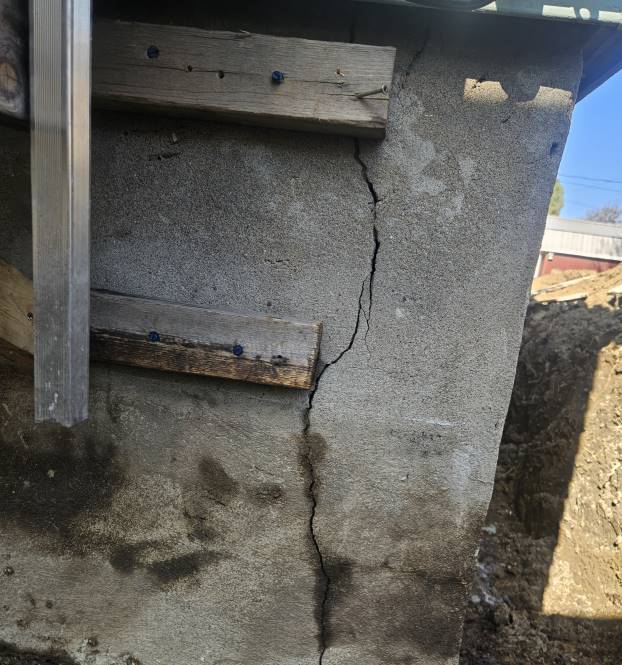 Fissure fondation Trois-Rivières Shawinigan