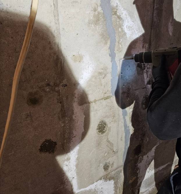 Fissure fondation Trois-Rivières Shawinigan