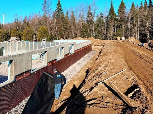 Imperméabilisation fondation Trois-Rivières Shawinigan