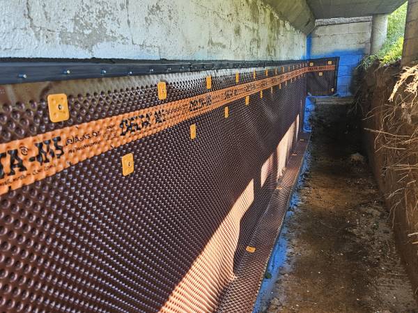 Imperméabilisation de fondation