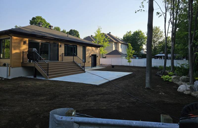 Terrassement Trois-Rivières Shawinigan